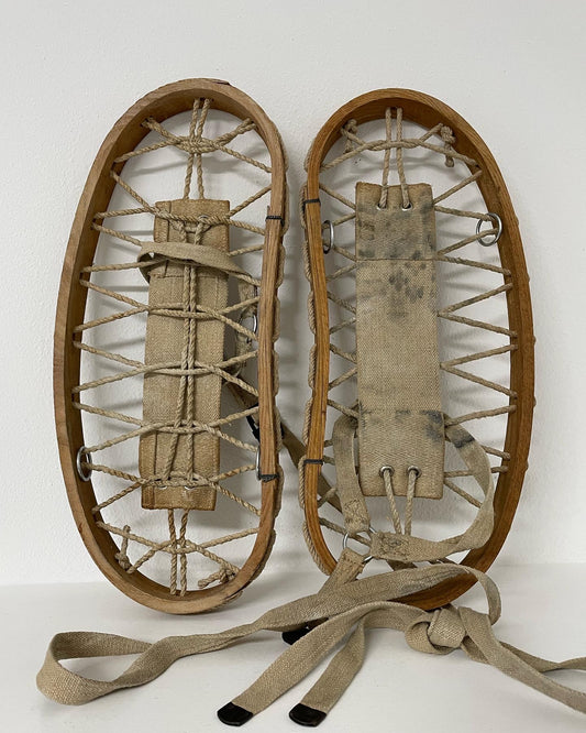 Old snowshoes