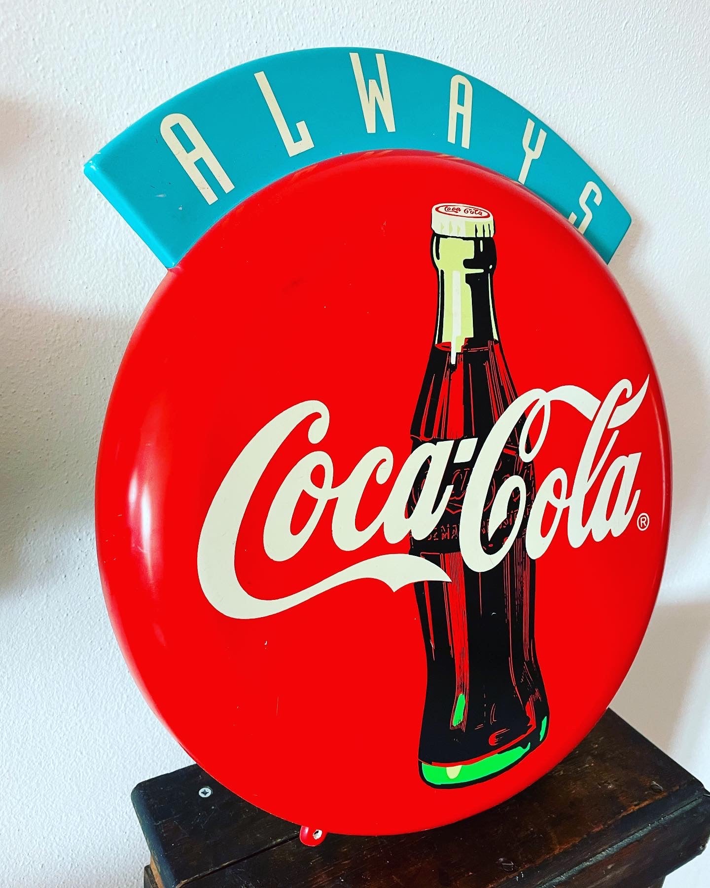 Always Coca Cola Button