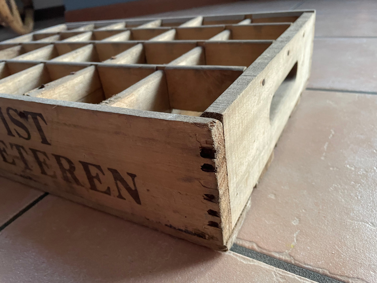 Old beer crate