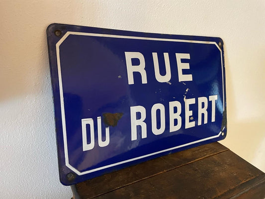 Placca Rue du Robert