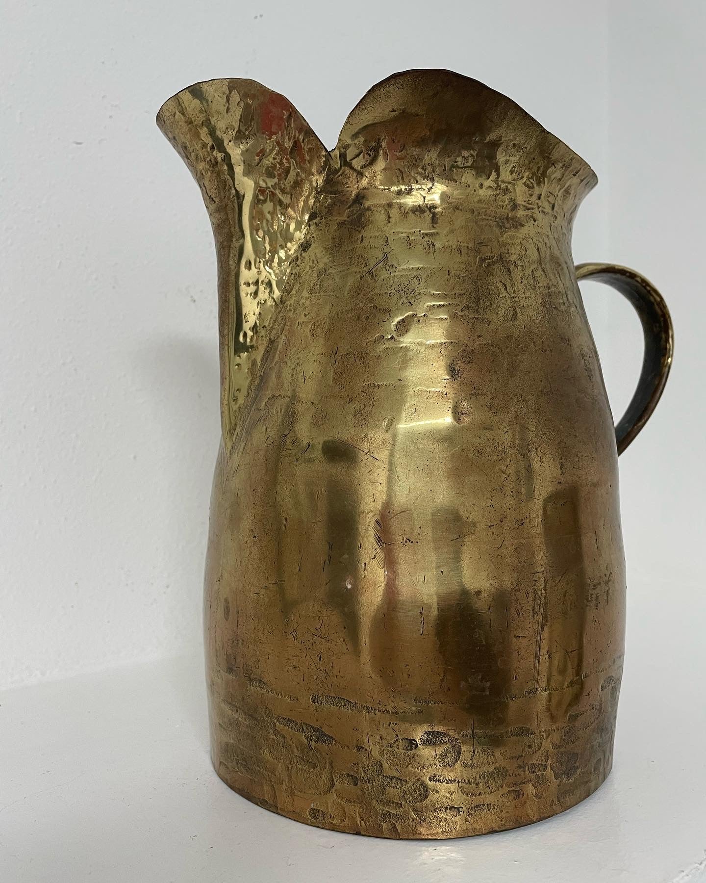 Hand-riveted jug