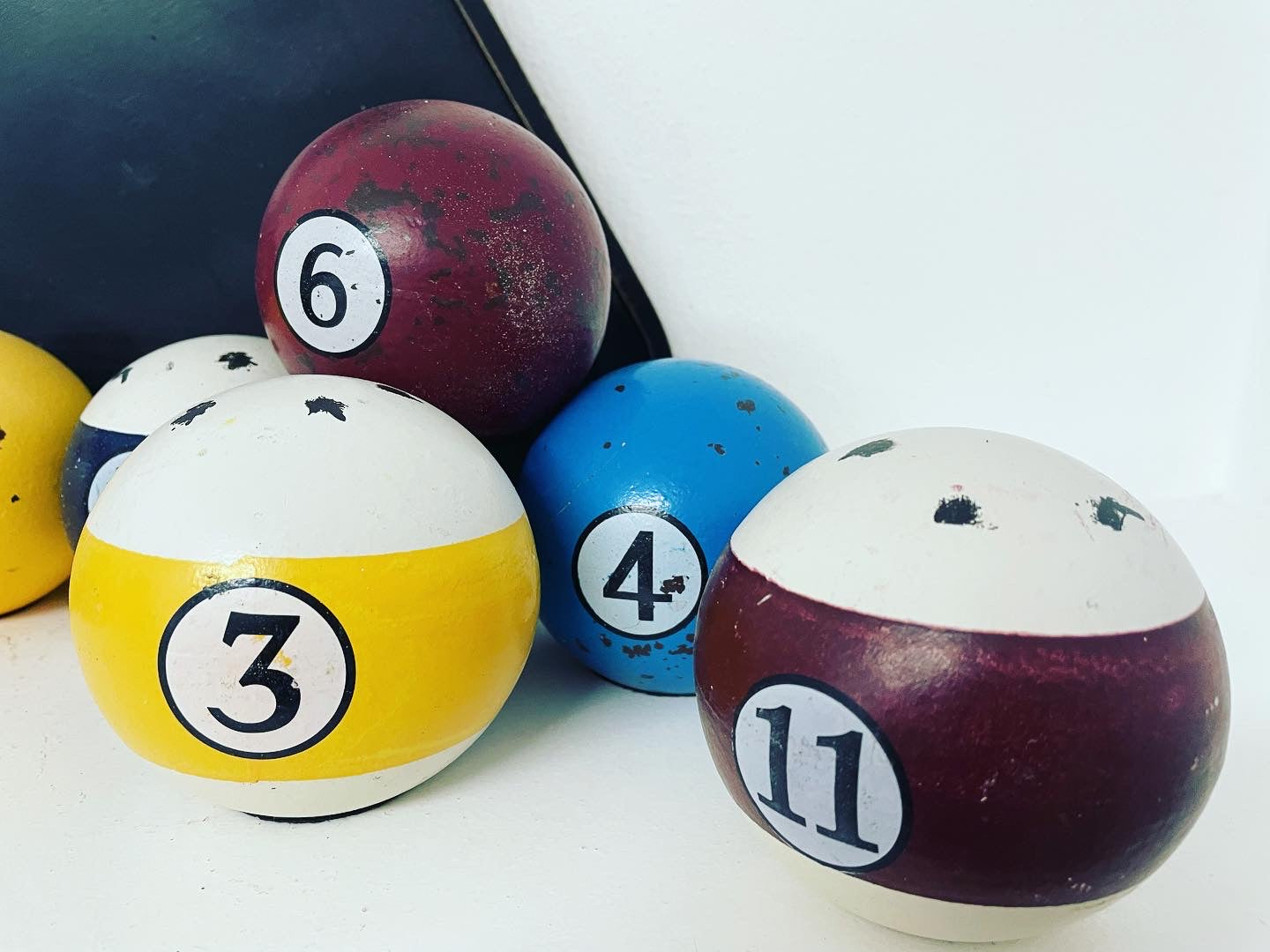 Billiard balls