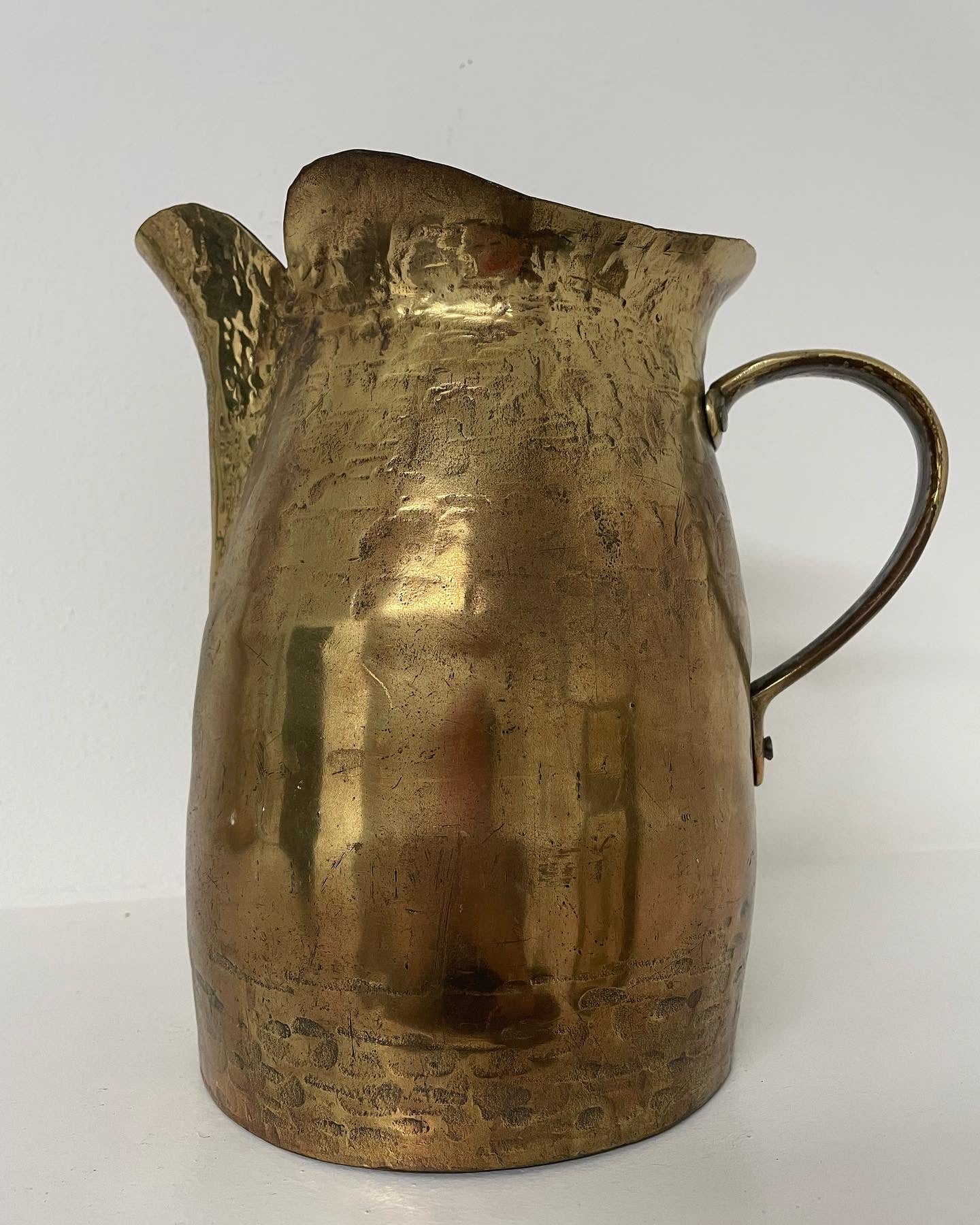 Hand-riveted jug