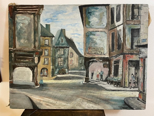 Old painting Belgium