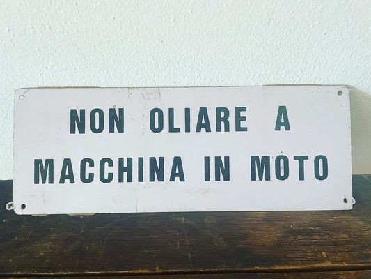 Non oliare