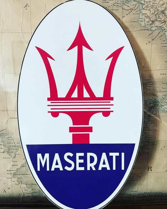 Maserati sign