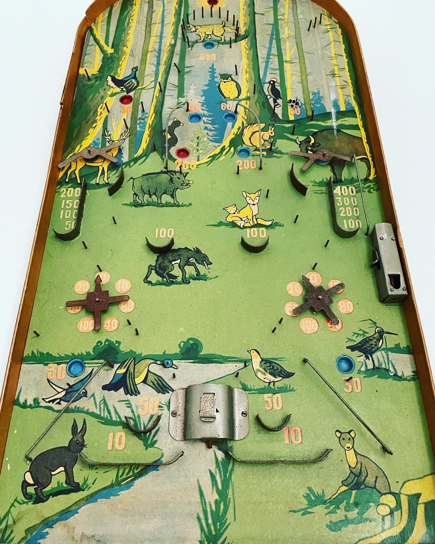 Old pinball machine