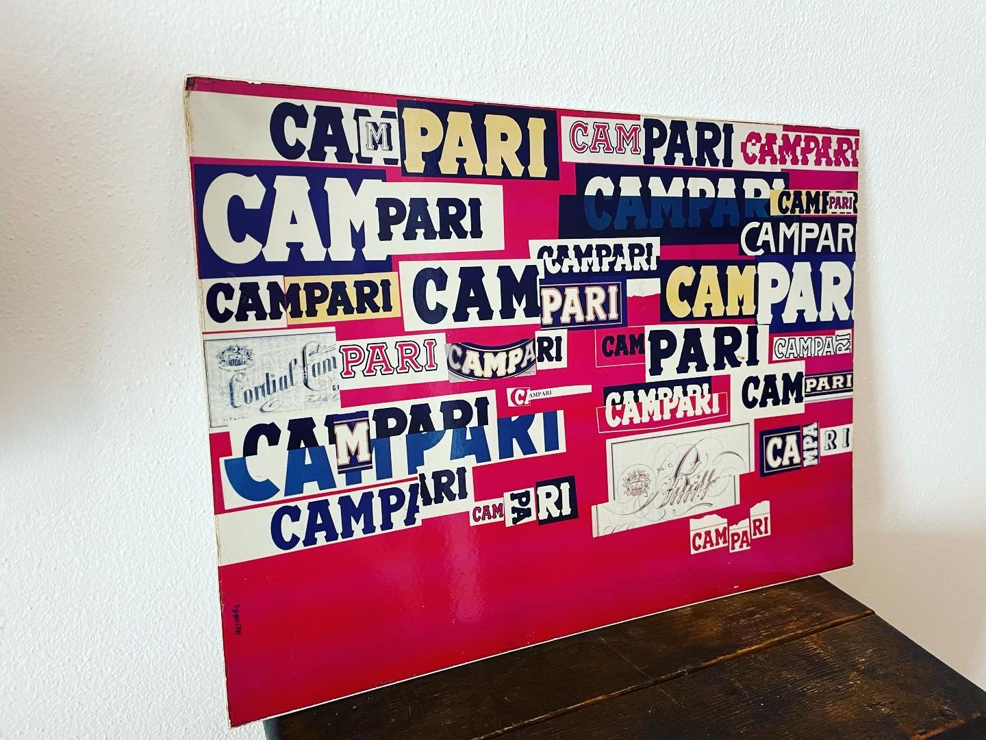 Manifesto Campari Munari