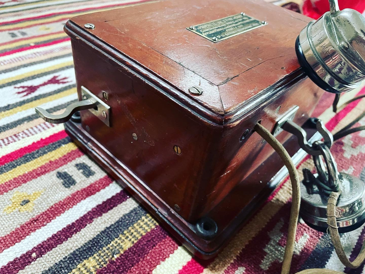 Antique telephone 1918