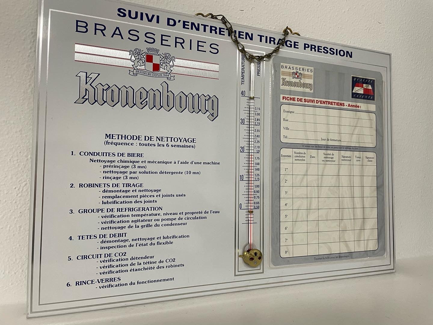 Kronenbourg Thermometer