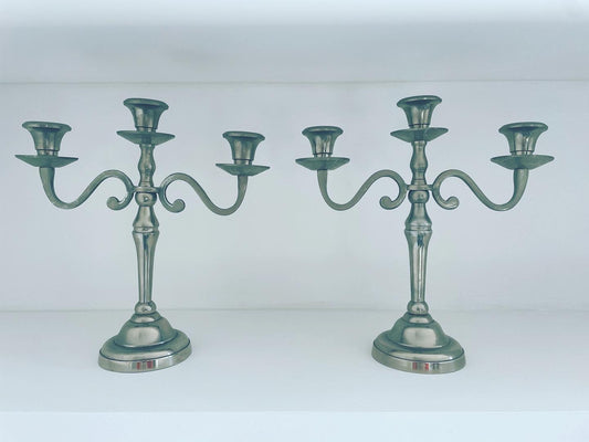 Coppia candelabri vintage