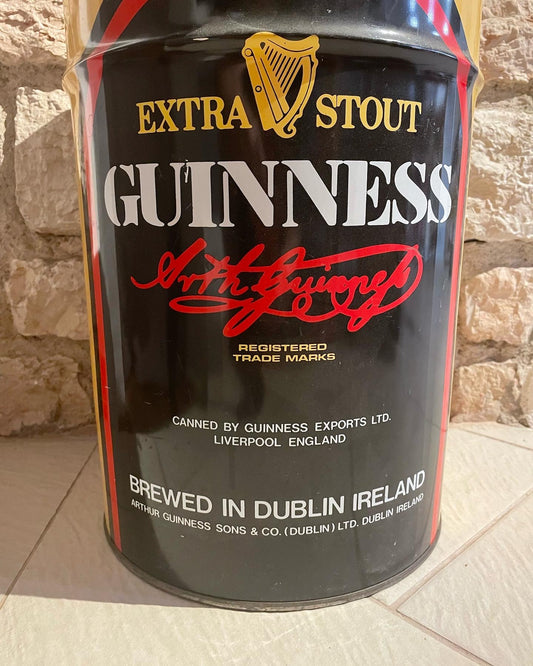 Guinness advertising bin