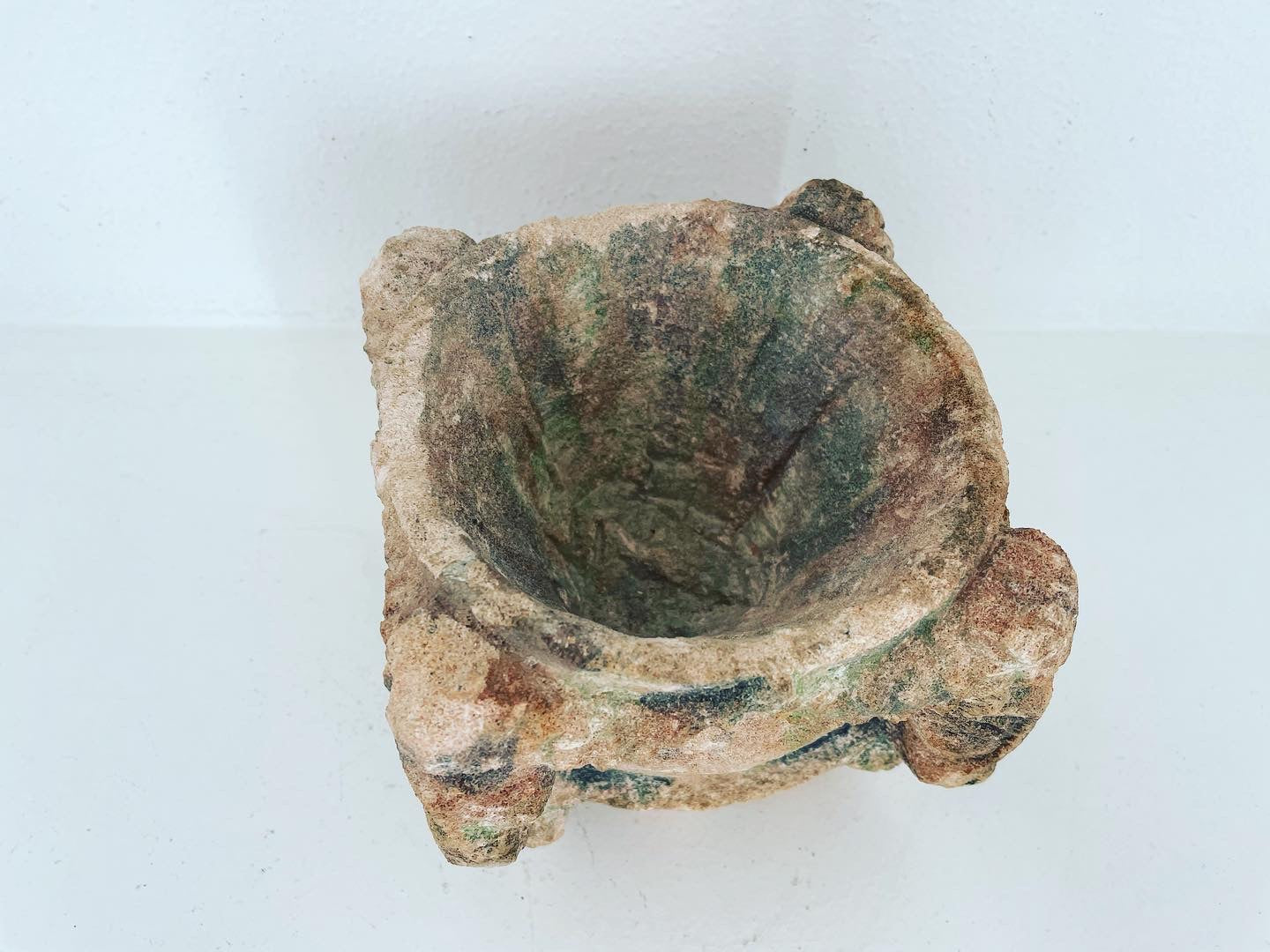 Vintage stone mortar