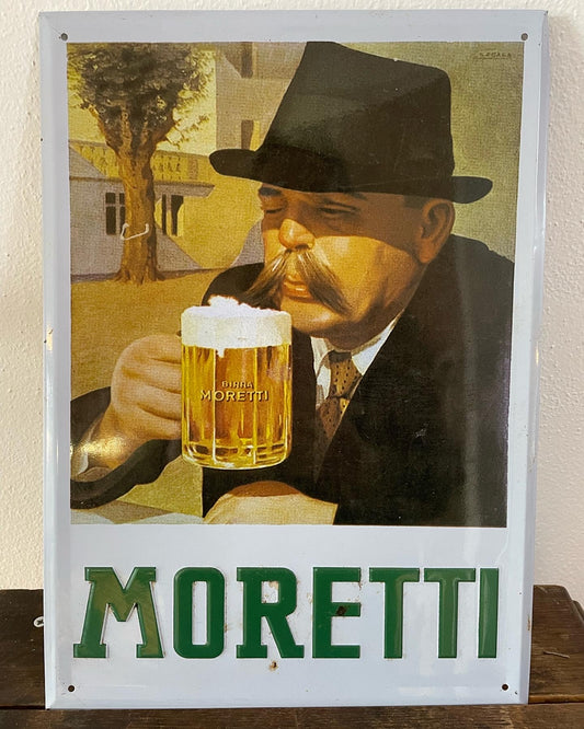 Moretti beer table