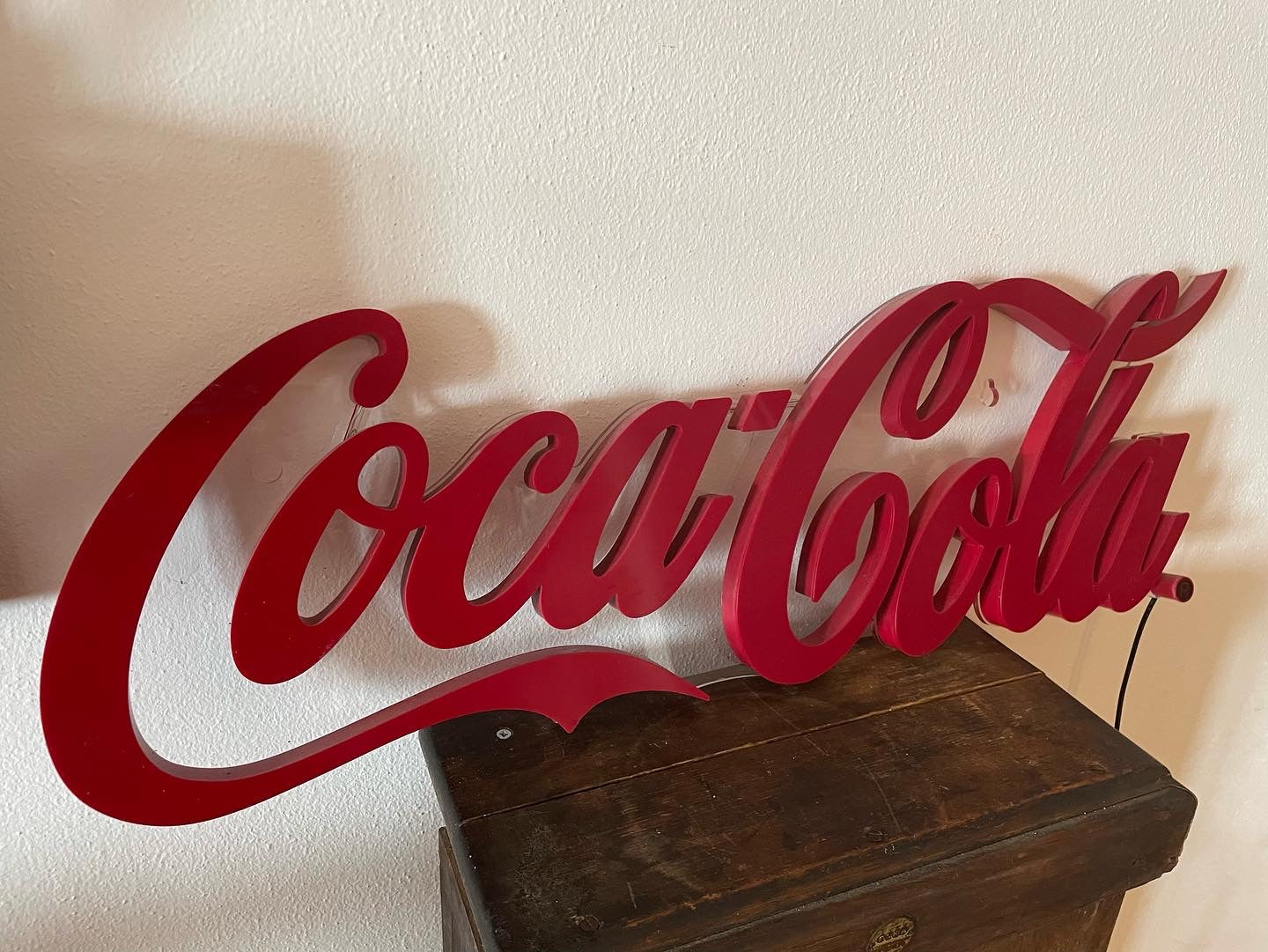 Coca Cola light sign