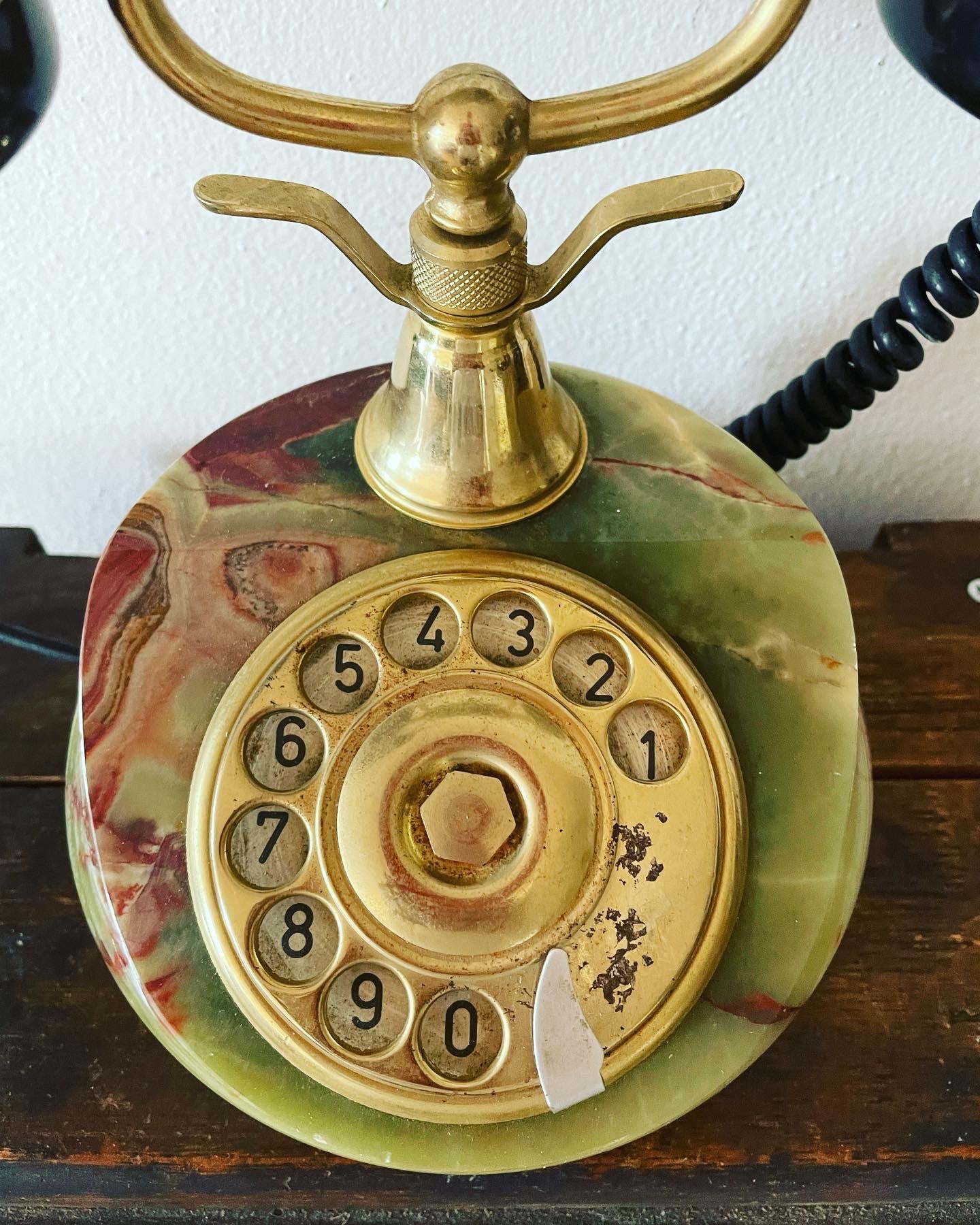 Telefono anni '60 Marmo - Antiquariato Monte