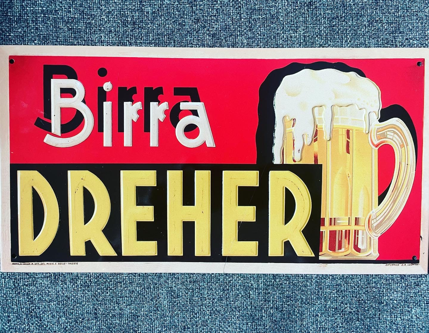 Dreher beer sign