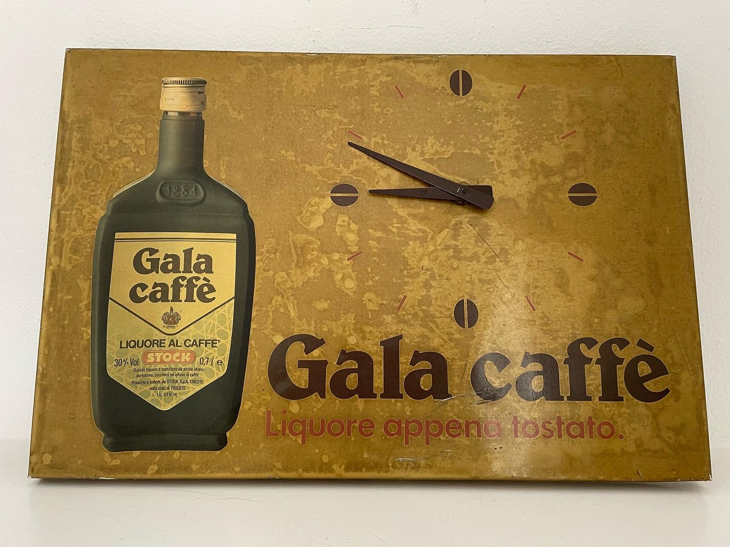 Gala Coffee Clock