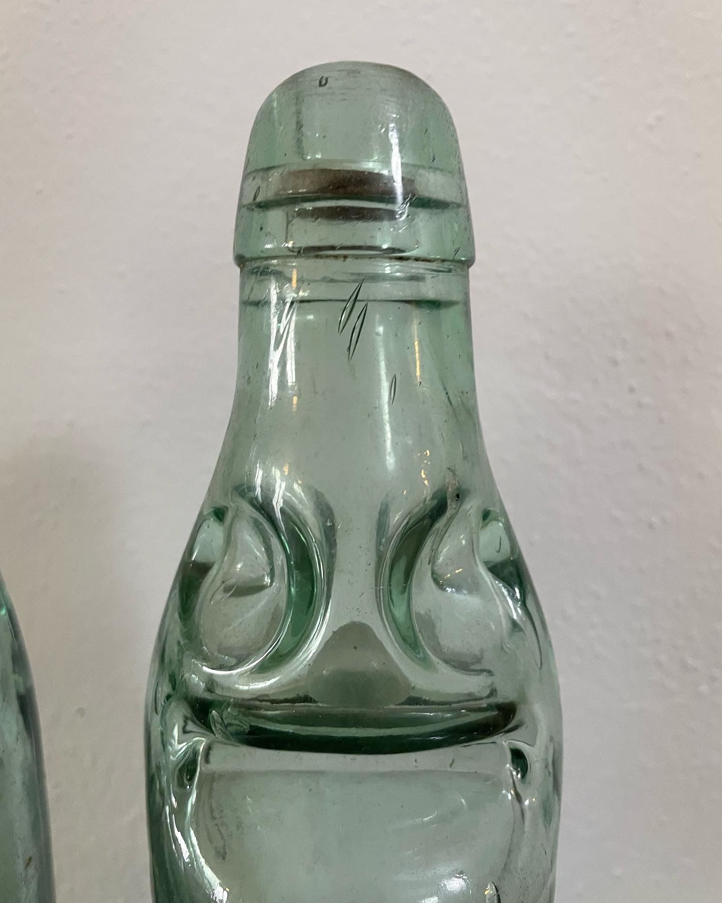 Bottles with marbles