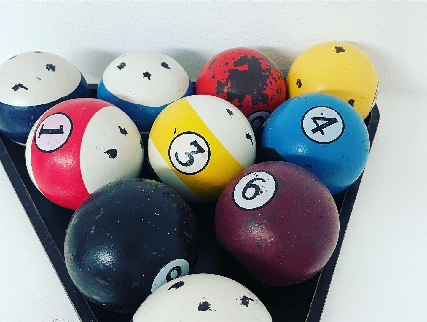 Billiard balls